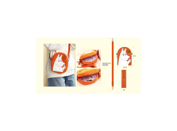 Mummi bag - Mummitrollet oransje