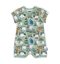 Mummi Playsuit - Insekter Grønn Babyklær fra Mummi