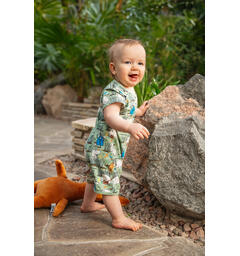 Mummi Playsuit - Insekter Grønn Babyklær fra Mummi